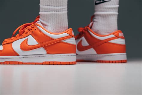 nike dunks low orange blaze|dunk low orange blaze white.